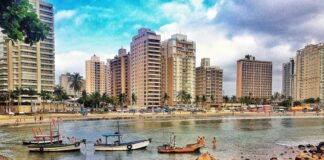 As belas praias do Guarujá Praia das Asturias no Guarujá